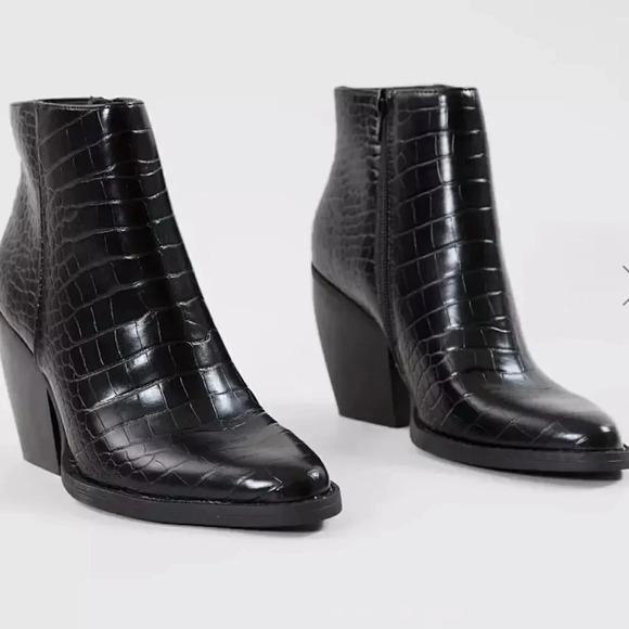 Madden Girl Snakeskin Ankle Boot - Picture 2 of 9